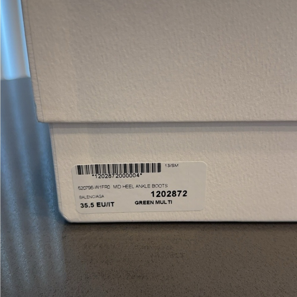 Balenciaga Money Knife Heel Bootie Boot 5.5 - Picture 5 of 6